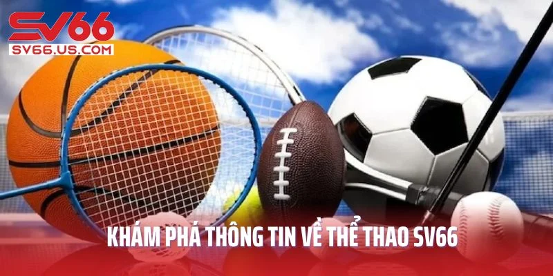 Khám phá thông tin về sảnh cược thể thao SV66
