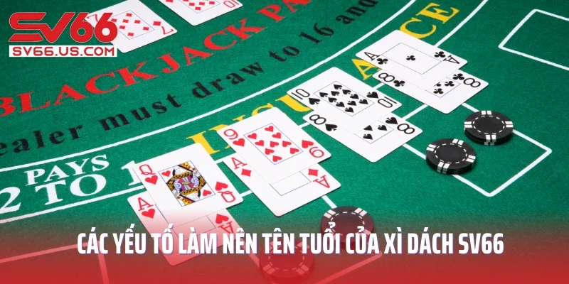 Các yếu tố làm nên tên tuổi của xì dách SV66